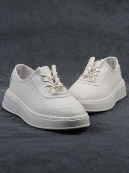 03-YE287-6 BEIGE Полуботинки женские (натуральная кожа)