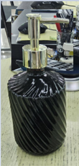 Дозатор для жидкого мыла / GL300Z /уп 48/золото