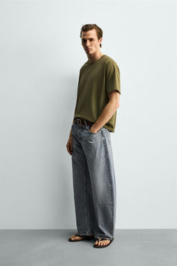 JEANS BARREL FIT / Azul lavado