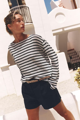 RUSTIC COTTON T-SHIRT - Zara фото 19