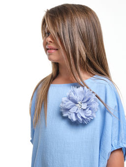 Блузка для девочки подростка UD 7966 голубой - Mini maxi фото 8