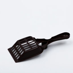 Цена за 4 шт. Совок для кошачьего туалета 22.5×9.5×4 см, шоколадный