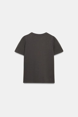 CAMISETA R?STICA ALGOD?N / Carb?n - Zara фото 7