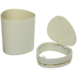 Контейнер для мусора "Velvet"1,5л зеленый