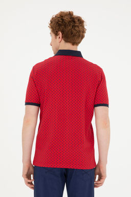 Мужская красная футболка - U.s. polo assn фото 5