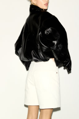 Vaquero corto de talle alto - H&m фото 11