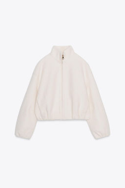 HIGH NECK BOUCL_ JACKET - Zara фото 4