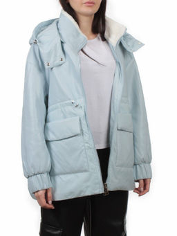 H24-210 BLUE Куртка демисезонная женская (100 гр. холлофайбер) - Fashion фото 6