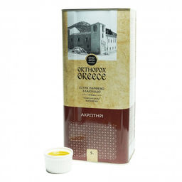 Оливковое масло Akrotiri, о.Крит, Греция, жест.банка, 5л - Evros фото 4