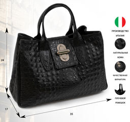 Сумка женская из телячьей кожи