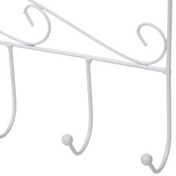 Цена за 3 шт. Крючки надверные на планке "ЛОФТ ТАМБЛ", цвет белый, 42*21.5см (Лейбл Селфи)