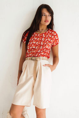 Блуза с коротким рукавом - Martichelli фото 20