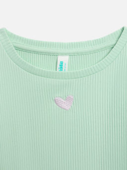 ACOOLA / Джемпер детский для девочек Unna мятный  фото 4