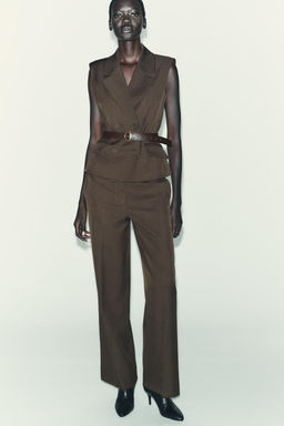 BELTED WAISTCOAT - Zara фото 4