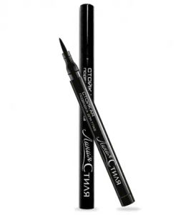 Belor Design Линия Стиля Стойкая Подводка-фломастер д/глаз, Чёрная