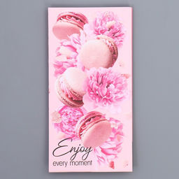 Цена за 5 шт. Пакет подарочный без ручек Enjoy every moment, 10×19.5×7 см