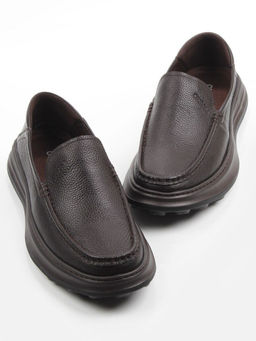 05-2302 DK. BROWN Туфли мужские (натуральная кожа)