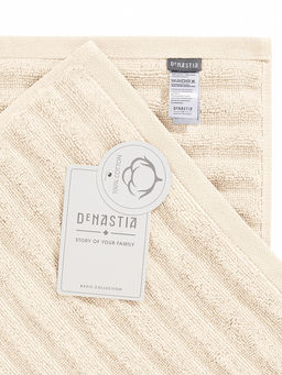 Полотенце для лица 50x90 молочный махровая ткань - Lucky фото 5