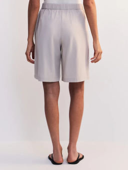 Шорты из вискозы и хлопка с отворотами ZR2605012116-60 / Zarina