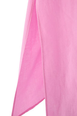 Pembe Maxi Dokuma Kruvaze Baglamal? %100 Pamuklu Plaj Kimono&Kaftan TBESS25KM00004 - Trendyolmilla фото 7