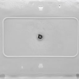 Этажерка для фруктов и десертов Доляна «Вивьен», 3 ярусная, пластик, 15.5×11 см, 19.2×13.8 см, 22.7×16.4 см, белая