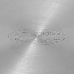 Сковорода блинная Катунь «Общепит», d=26 см, толщина корпуса 0.6 мм, капсульное дно 3.5 мм, антипригарное покрытие, индукция, нержавеющая сталь