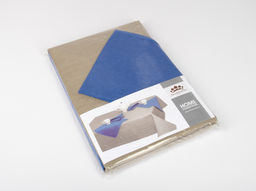 17С151-ШР/уп. Комплект столовый 144*144 цв. 394 рис. 0 Серо-бежевый