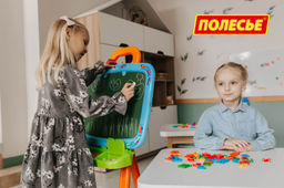 Набор Первые уроки на магнитах (86 букв) (в коробке) - Полесье фото 12