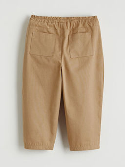 Beli Lastikli Pileli Erkek Bebek Pantolon