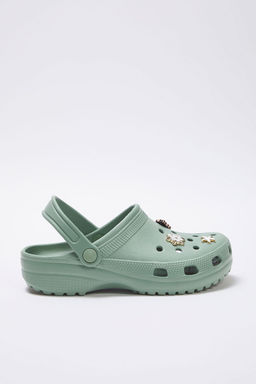 Trendyol Shoes Mint Tokal? Aksesuar Detayl? Hafif Taban Kad?n Eva Sandalet Terlik TAKSS25SD00033 - Trendyolmilla фото 7