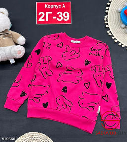 Кофта для девочка с рисунком