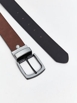 Deri G?r?n?ml? Erkek Kemer - Waikiki фото 3