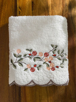 ?i?ek Nak??l? Y?z Havlusu 50x80 Cm - Waikiki фото 3