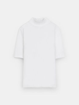 К 302151/белый Ал джемпер (водолазка) для дев - Crockid фото 2