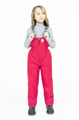 Полукомбинезон детский малиновый