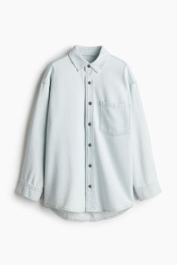 Camisa denim oversize Feather Soft - H&m фото 2