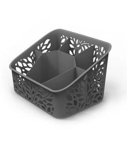 Органайзер настольный Leaves серый