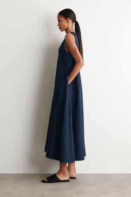 VESTIDO EVAS? LARGO EN MEZCLA DE LINO - H&m фото 6