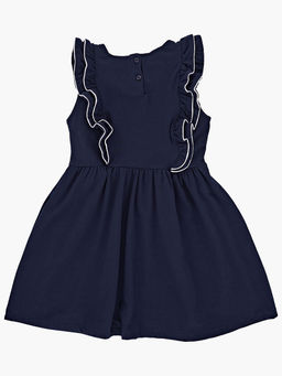 Платье для девочки UD 1541 синий - Mini maxi фото 5