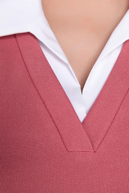 Джемпер На высоте (коралл) Б8866 - Lt collection фото 7