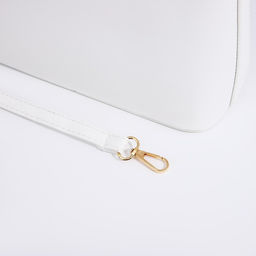 Сумка кросс-боди на молнии, цвет белый - Simaland фото 9