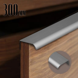 Ручка торцевая CAPPIO RT002, L=300 мм, м/о 224 мм, цвет серый Ручка торцевая CAPPIO RT002, L=300 мм, м/о 224 мм, цвет серый