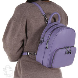 Рюкзак женский 670100 purple Velina Fabbiano-Safenta/30  фото 4