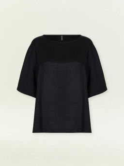 Блузка с коротким рукавом из вискозы, B3248/algo - Emka фото 6