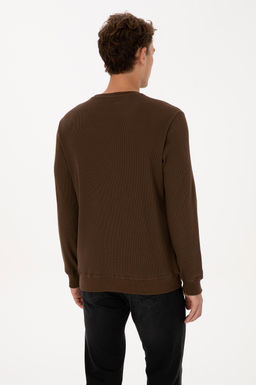 Erkek Kahverengi Sweatshirt - U.s. polo assn фото 5