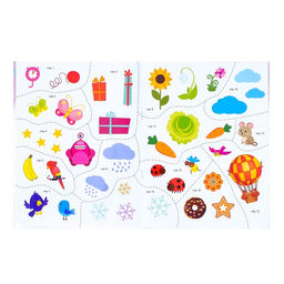 Прописи с наклейками набор Тренируем руку, 3 шт. по 20 стр. - Буква-ленд фото 5