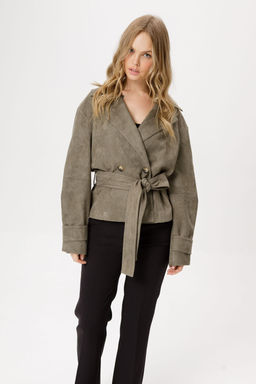 Жакет Pirs 6349 хаки фото 4