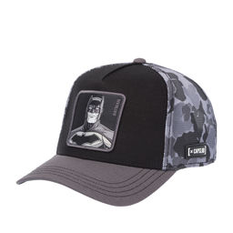 Бейсболка CAPSLAB арт. CL/DC8/1/PCT/TEA DC Comics Batman (серый / черный)