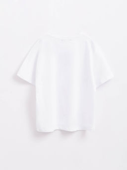 CONTE Футболка из хлопка Girl from Mars LD 1649 white-black