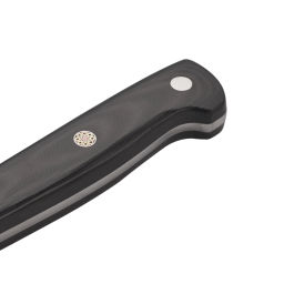 8655 GIPFEL Нож универсальный NEW PROFESSIONAL 15см. Материал лезвия: сталь X50CrMoV15. Материал ручки: стеклотекстолит G10. Толщина: 2,3мм. Цвет ручки: черный  фото 4